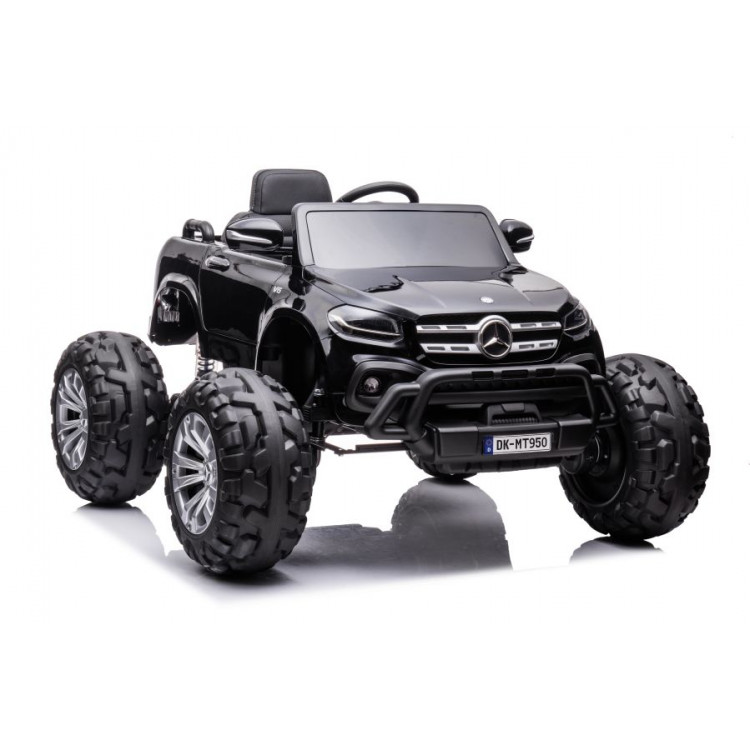 Elektrické autíčko Mercedes DK-MT950 4x4 lakované - čierne